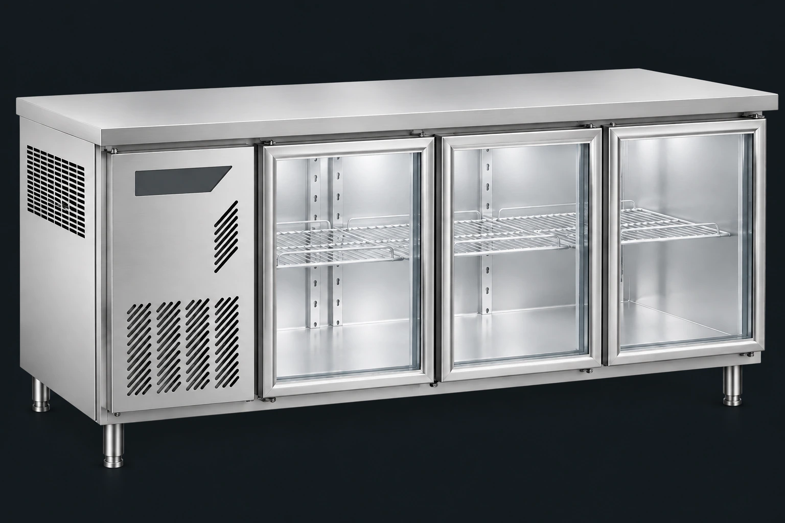 Primeo Glass-door counter chiller & freezer